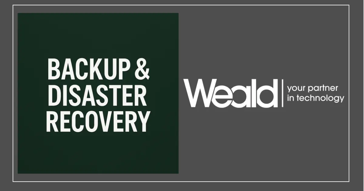 Backup and Disaster Recovery