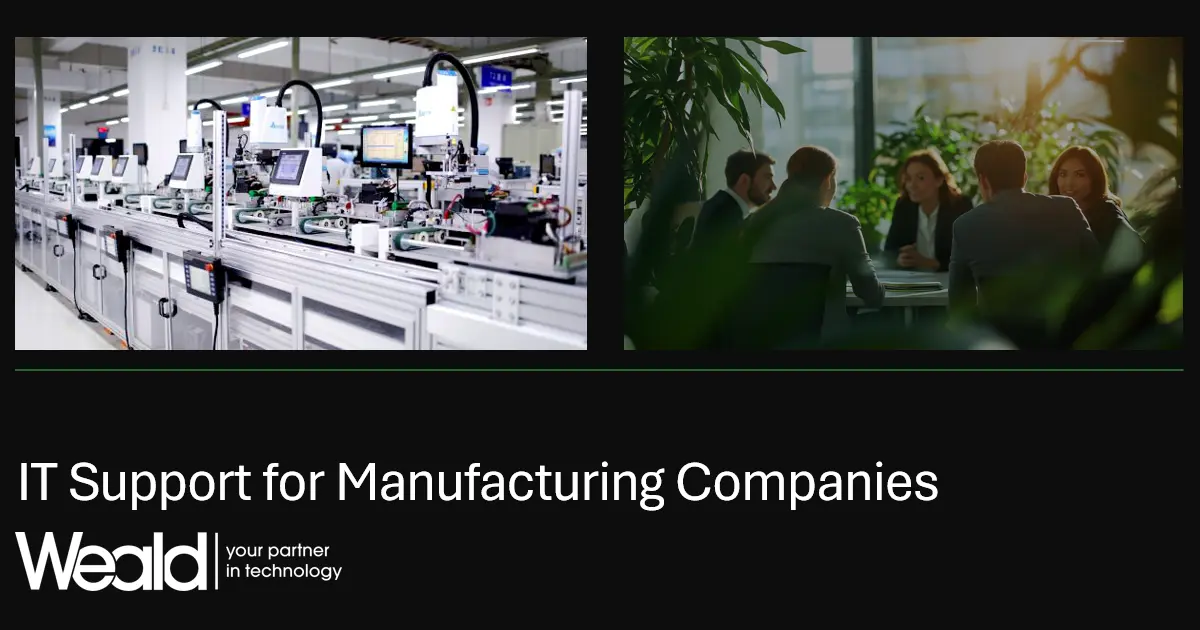IT Support for Manufacturing Companies