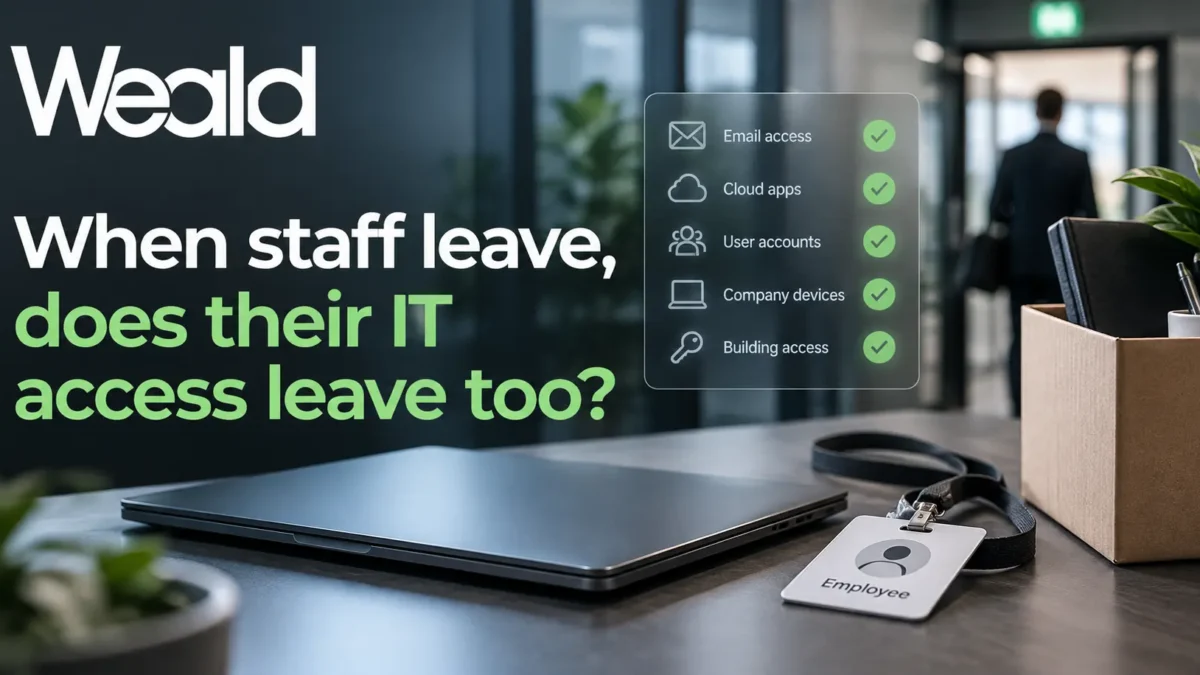 Secure employee IT offboarding with account access, devices and company data removed